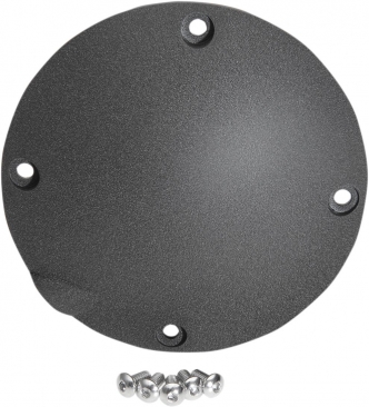 Drag Specialties Derby Cover in Wrinkle Black Finish For 1994-2003 XL Sportster Models (33-0016KWB)