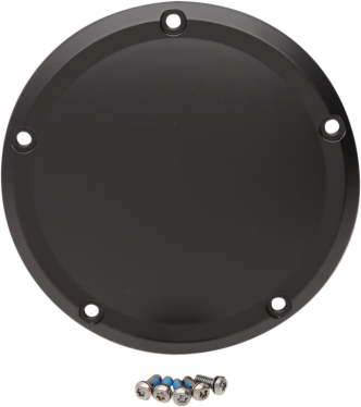Drag Specialties Derby Cover in Flat Black Finish For 2015-2022 Touring Models (D33-0110MB)
