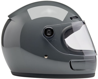 Biltwell Gringo SV Helmet - Gloss Storm Grey - Size Large (1006-109-504)