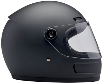 Biltwell Gringo SV Helmet - Flat Black - Size Medium (1006-201-503)