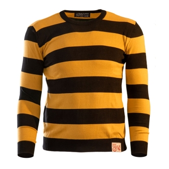13 & 1/2 Magazine Outlaw Sweater Black/Yellow Size Medium (ARM452675)