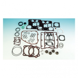 James Top-End Gasket Set Twin Cam - (With 99-10 Style Breather Gasket) 05-17 TCA/B - 88/96 Inch - 0.045 Inches Silicone Coated Head Gasket (17052-05)