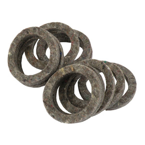 James Replacement Fork Seals Felt Washer - 49-E77 FL (Pack of 10) - (45850-48)