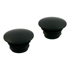 Doss Aluminium Gas Cap Set With Domed Design In Black Finish For 96-99 H-D Models (ARM374815)