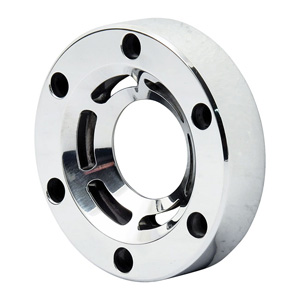 SuperTrapp Slotted Wheel Trappcap 4 Inch in Polished Finish (402-1020)