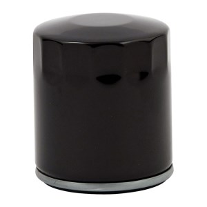 DOSS Spin On Oil Filter In Smooth Black Finish For 02-17 V-Rod (Repl. 63793-01K) (ARM333215)