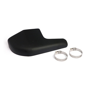 Doss Rear Crossover Heat Shield In Black For 65-84 FL Models (ARM698715)