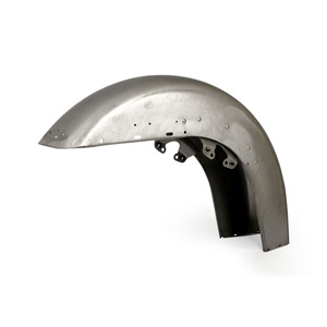 Doss Front Fender with Holes in Raw Steel for 2014-2023 Touring Models (ARM897005)
