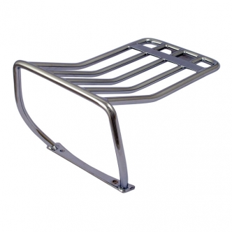 DOSS Bobbed Fender Luggage Rack In Chrome For 06-11 FXST Models  (Excl. FXSTD) (ARM317249)