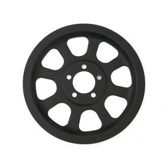 DOSS Pulley Cover In Black Finish For Harley Davidson 2000 to 2006  Softail with 70 tooth pulley (ARM258215)