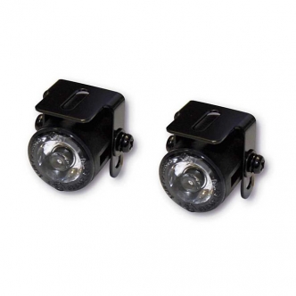 Doss Winona LED Parking Light EC Approved Lens in Black Metal Housing Finish (ARM456349)