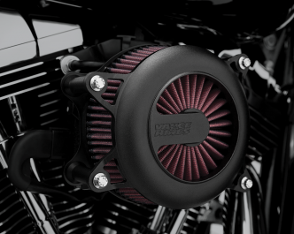 Vance & Hines VO2 Rogue Air Intake in Black Finish For 2016-2017 Softail, 2016-2017 Dyna FXDLS, 2008-2016 Touring, Trike (E-Throttle) Models (40075)