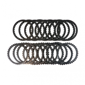 Alto Kryptonite Clutch Kit Extra Plate Kit (10 Friction & 9 Steels) For 1990-1997 B.T., 1991-2020 XL (Excluding 2008-2012 XR1200) Models (095750BC)