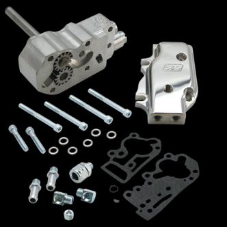 S&S High Volume High Pressure Oil Pump Kit With Gears For 1992-99 HD Big Twins - Universal (31-6302)