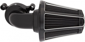 Arlen Ness Beveled Monster Sucker Air Cleaner in Black Finish For 2018-2023 Softail, 2017-2023 Touring, 2017-2021 Trikes (Including Both 107 Inch & 114 Inch Engines Excluding Touring With Fairing With Lower Speakers) Models (81-036)