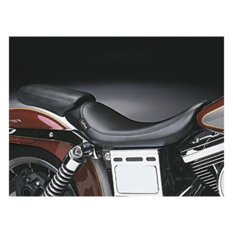 Le Pera Silhouette Foam Solo Pillion Pad 6.25 Inch Wide in Black For 2004-2005 Dyna (Excluding FXDWG) Models (LF-851P)