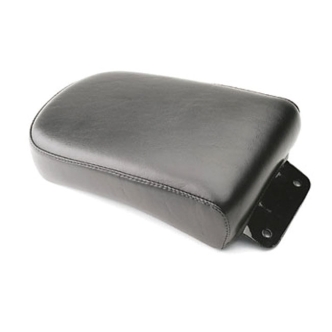 Le Pera Silhouette Deluxe Foam Pillion Pad 7.5 Inch Wide Pillion Pad in Black For 2000-2007 Softail With Up To 150mm Rear Tire (Excluding FXSTD Deuce, FXS) Models (LX-800P)