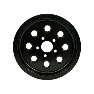 DOSS Pulley Cover In Black Finish for 82 to 99 Big Twin with 65 tooth pulley (40317-94) (37756-07)  (ARM458215)