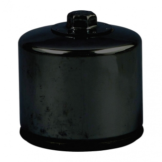 DOSS Spin-On Oil Filter With Magnetic Top Nut in Black Finish For 1980-Early 1984 XL Sportster, Late 1982-1984 FL, FX (Short) Models (ARM735805)