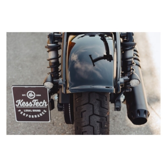 Cult-Werk OEM Style Rear Fender In Gloss Black For Harley Davidson 2022-2023 Nightster RH975 Models (HD-NSR026)
